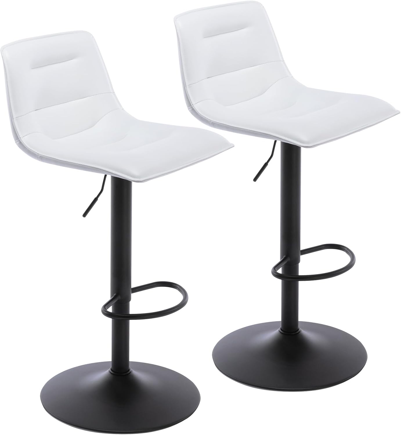Flash Furniture Vinyl Adjustable Bar Stool Multicolor