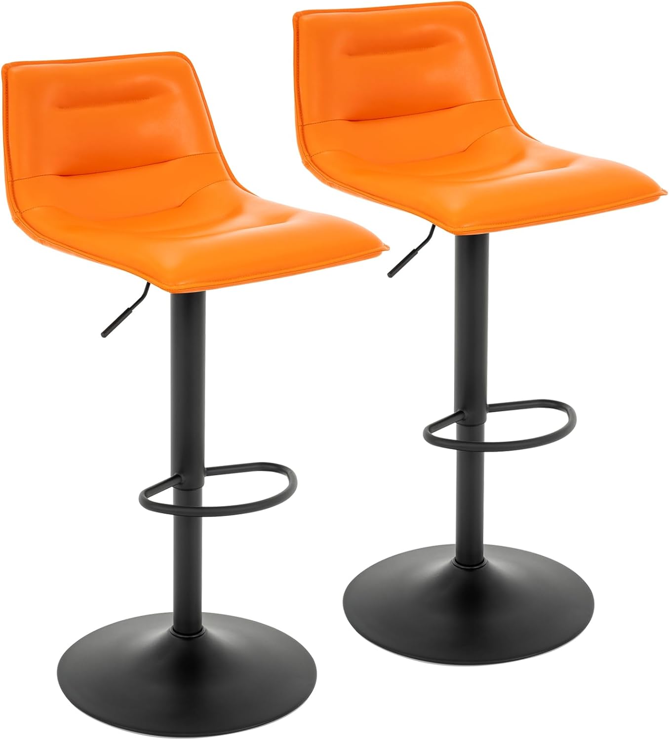Flash Furniture Vinyl Adjustable Bar Stool Multicolor