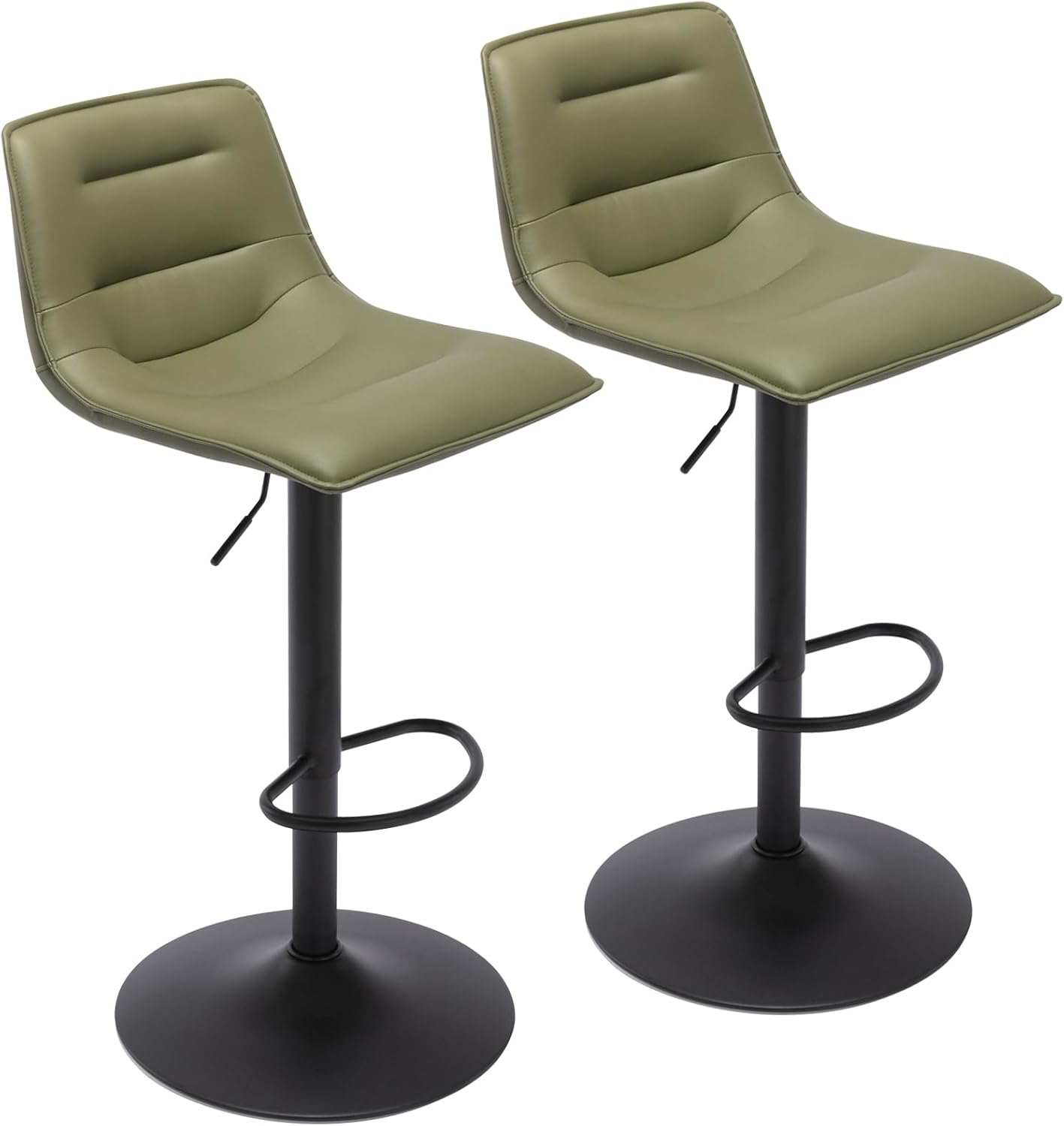 Flash Furniture Vinyl Adjustable Bar Stool Multicolor